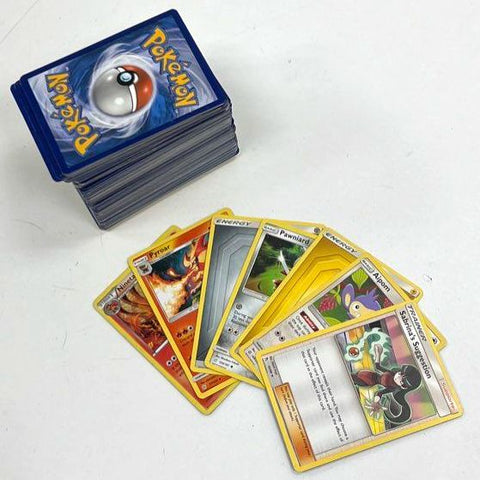 Pokemon Card Lot 200+ Cards Modern Nintendo Era Common Uncommon Trainer TCG