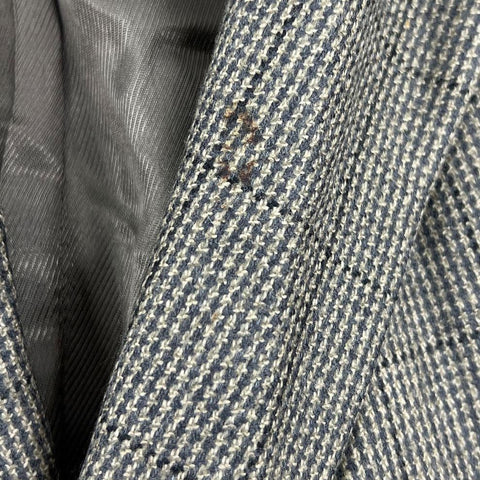 Oscar De La Renta Lot of 2 Gray Wool Cashmere Blazer Jacket Men's 60L