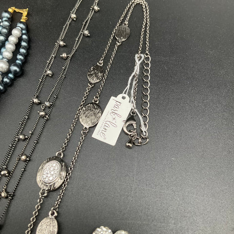 Vintage to Modern Costume Jewelry Lot of 11 Necklaces & Bracelet Park Lane