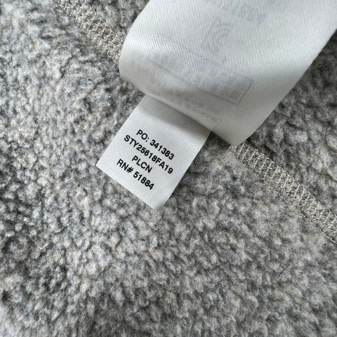 Patagonia Women's Better Sweater 1/4 Zip Fleece Pullover Oatmeal Heather XL