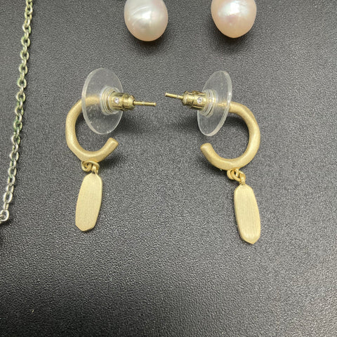 Kendra Scott Jewelry Lot 2 Elisa Necklaces 2 Pairs Earrings Pearl Drusy
