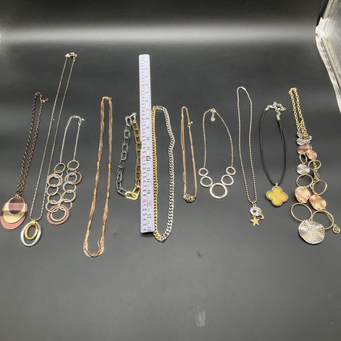 Liz Claiborne Coldwater Creek Fashion Jewelry Lot 11 Necklaces Statement Styles
