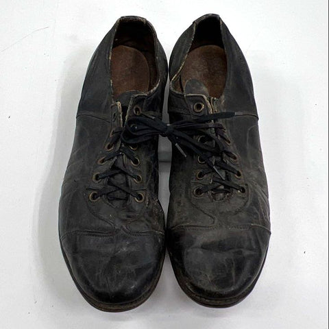 Vintage 1950s Hyde Leather Football Spiked Cleats Lot of 3 Pairs Size Mens