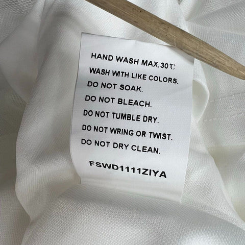 Faeriesty Ziya 3D Floral Applique Mermaid Wedding Dress Formal Gown Sz L