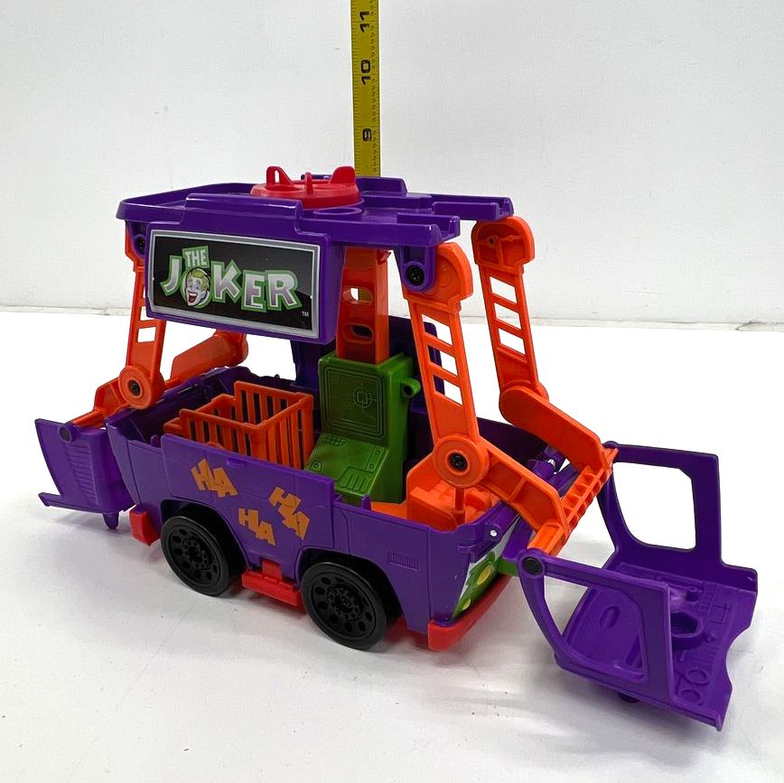 Fisher Price Imaginext DC Joker Laff Factory Lot Batman Spider-Man Figures