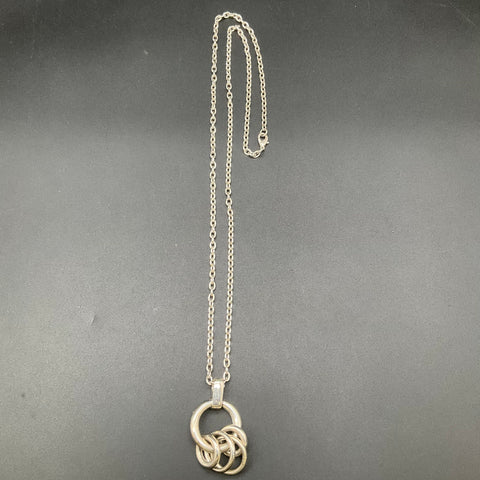 Nine West Liz Claiborne Silver Tone Fashion Necklace Wearable Jewelry Lot of 14