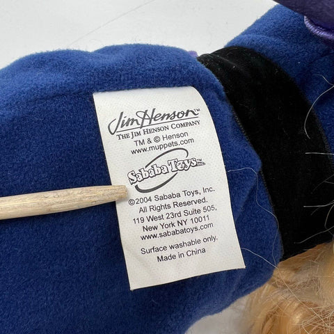 2004 Sababa Toys The Muppets Miss Piggy Plush Doll Jim Henson Vintage 14"