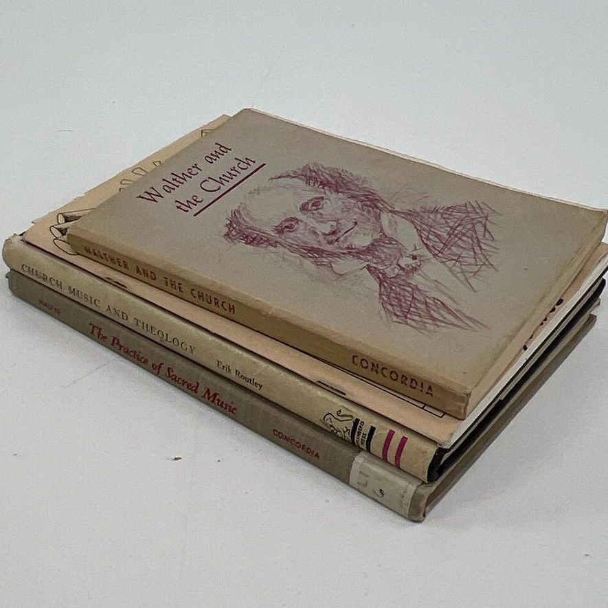 Lot Of 4 Religious Church Music Theory Books 1950s-60s