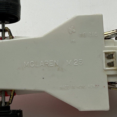 McLaren M23 Texaco Marlboro Race Car Red White Vintage Hong Kong MC Toy 816
