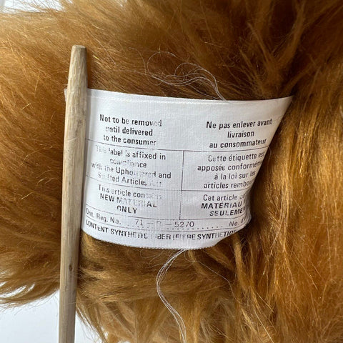 Vintage 1986 Coleco Alf Plush Stuffed Animal Doll Alien Productions TV Show