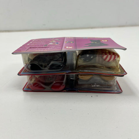 1999 Ty Teenie Beanie Baby McDonalds Lot 4 Spangle Osito Germania End Sealed