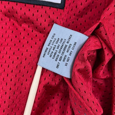 Vintage 90s Exquisite Threads Huskers Red Football Jersey Jacket Mens XXL