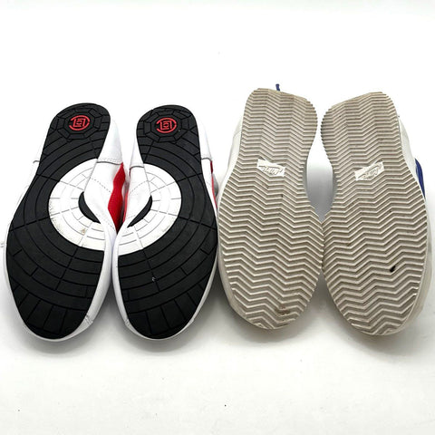 Nike x CLOT Clotez White Game Royal Red 3-in-1 Sneakers DZ3239-100 Size 9.5