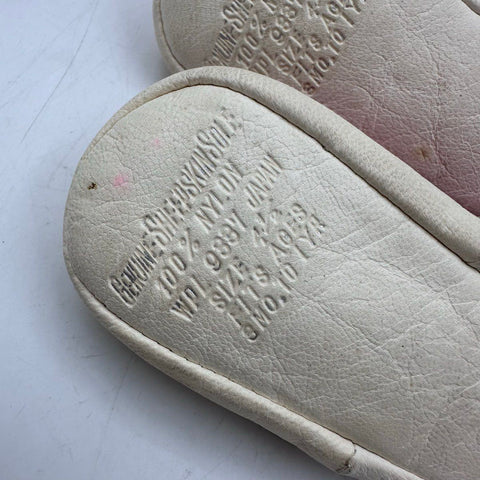 Vintage Lot 3 Pairs Baby Shoes Booties Red Knit Leather Crocheted Infant Sizes