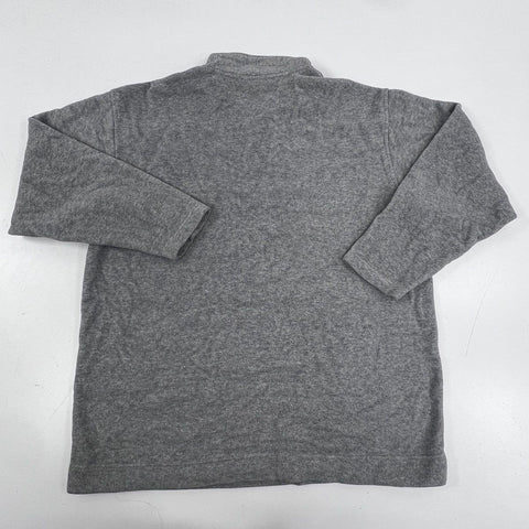 Tommy Hilfiger Men's Gray Quarter Zip Fleece Colorblock Pullover Sz 2XLT