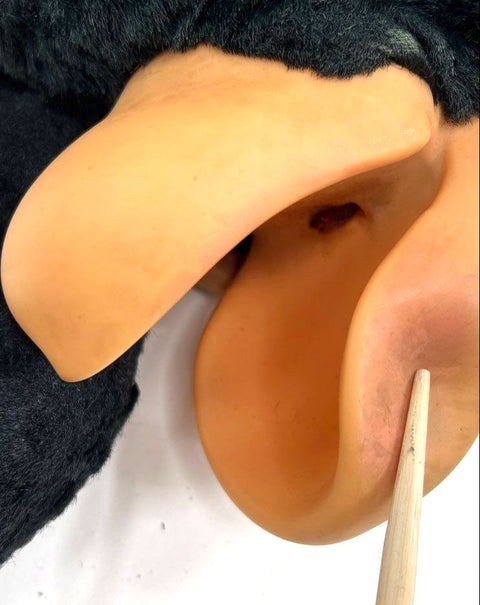 Vintage 1964 Mattel Chester O'Chimp Hand Puppet Plush Toy Made in USA