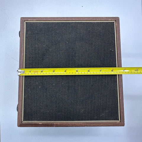 Vintage Bookshelf Speakers Pair Model 6328 Wood Grain Not Tested Sold As-Is