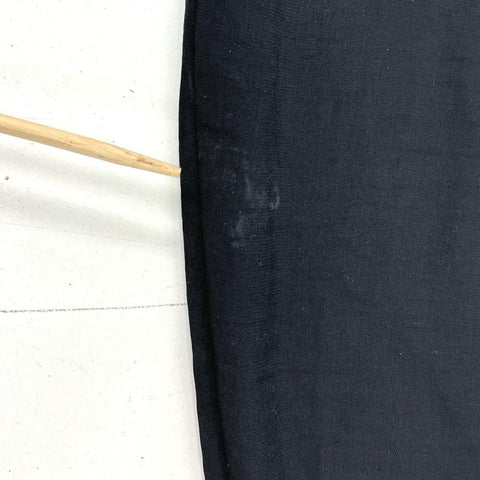 NWT Amadi Anthropologie Black Twist Front Wide Leg Jumpsuit Womens M