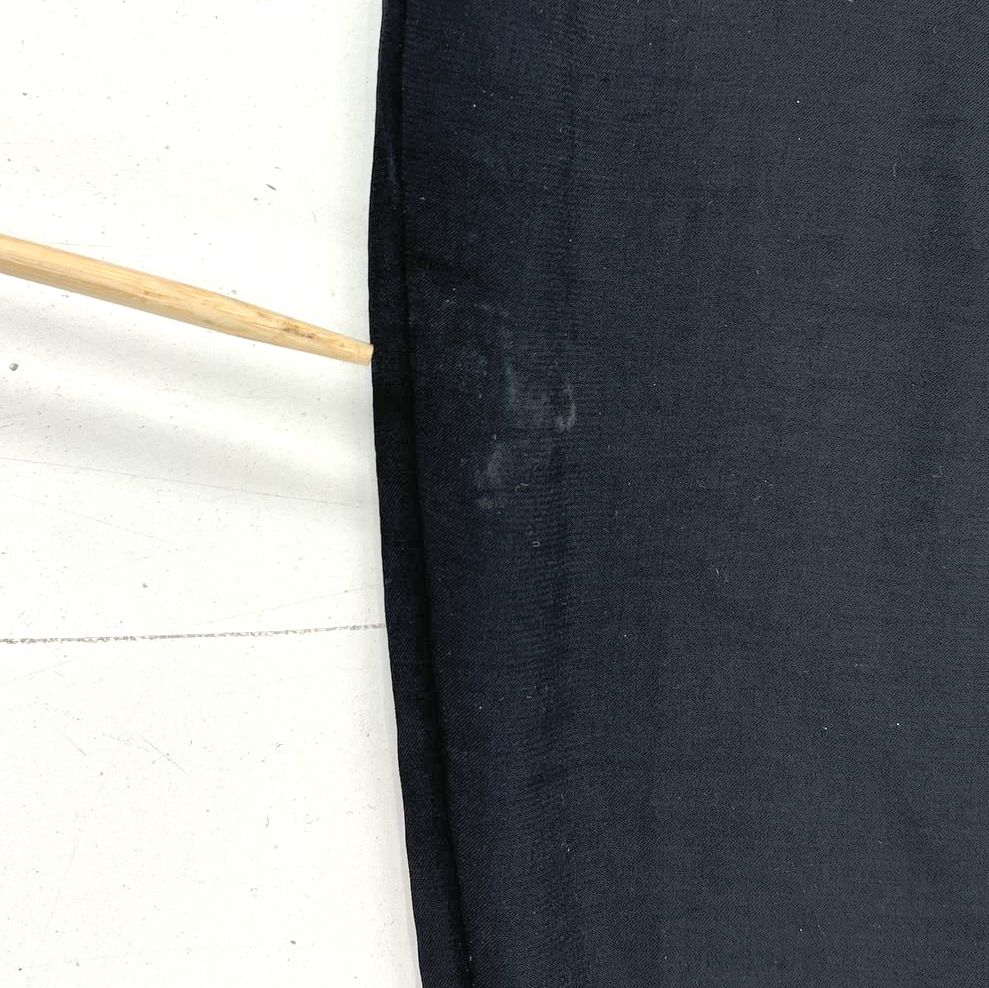 NWT Amadi Anthropologie Black Twist Front Wide Leg Jumpsuit Womens M
