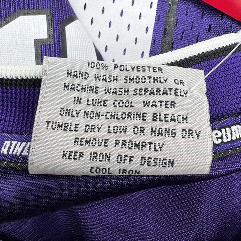 NWT Y2K Colosseum K-State Wildcats Purple Football Jersey #43 Men's Size L