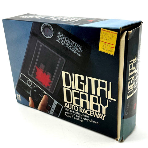 Tomy Digital Derby Auto Raceway Boxed Wheel & Start Button Do Not Work As-Is