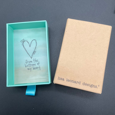 Lisa Leonard Designs Follow the Star Pendant Necklace Pewter Silver Tone 18"