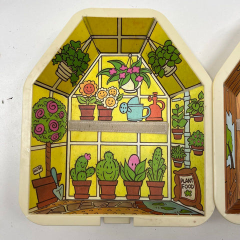 1983 Cabbage Patch Kids Pin-Ups Lot Greenhouse Clubhouse Playset Vintage Coleco