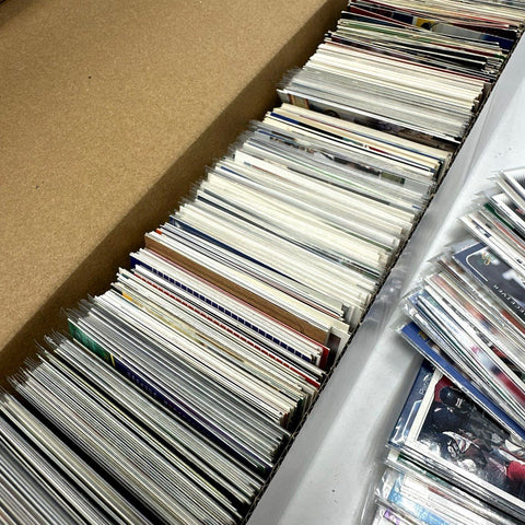 Sports Card Lot Baseball Football 1980s-90s Mixed Brands 3.8 Lbs See Photos