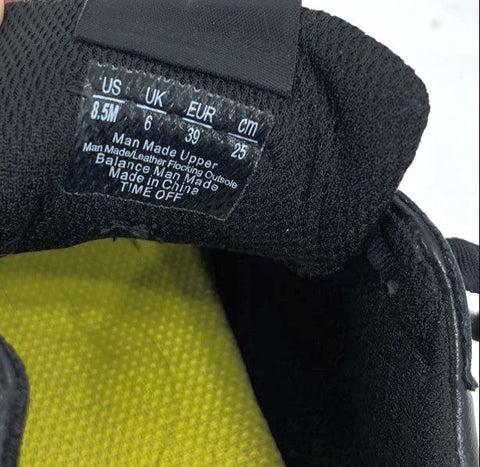 Dr. Scholl's Smileyworld Time Off Black Low Top Sneakers Size 8.5