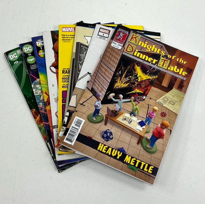 Batman She-Hulk Avengers 9 Comic Book Lot Marvel DC BOOM! Modern Era