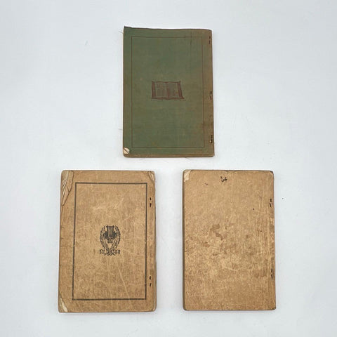 Antique Religious Hymnal Lot 3 Gospel Herald Songs for Service Revival Hymns