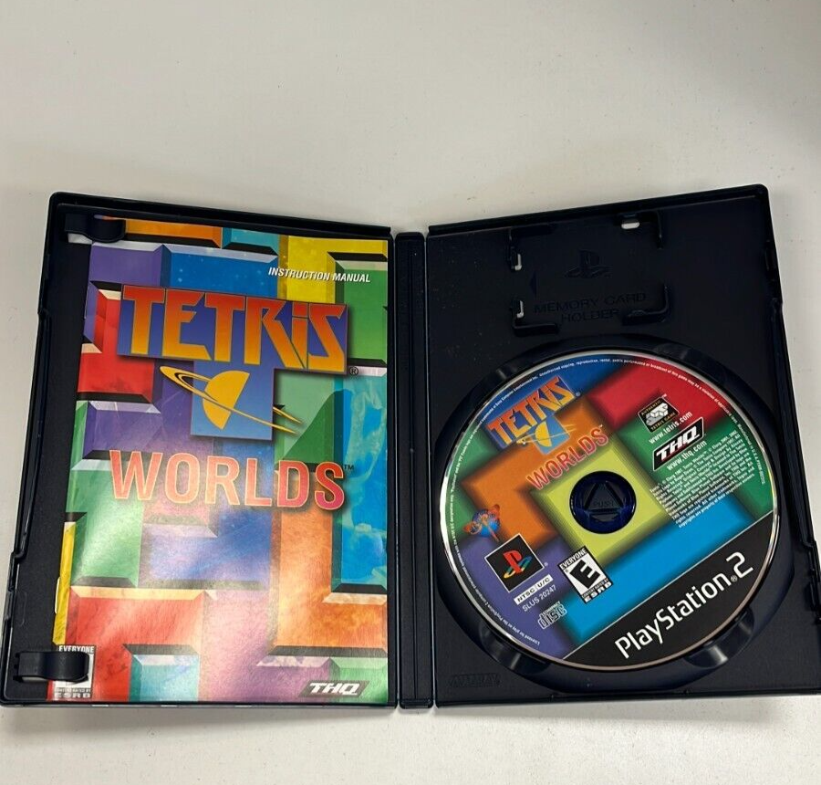 Tetris Worlds Sony Playstation 2 Game Complete