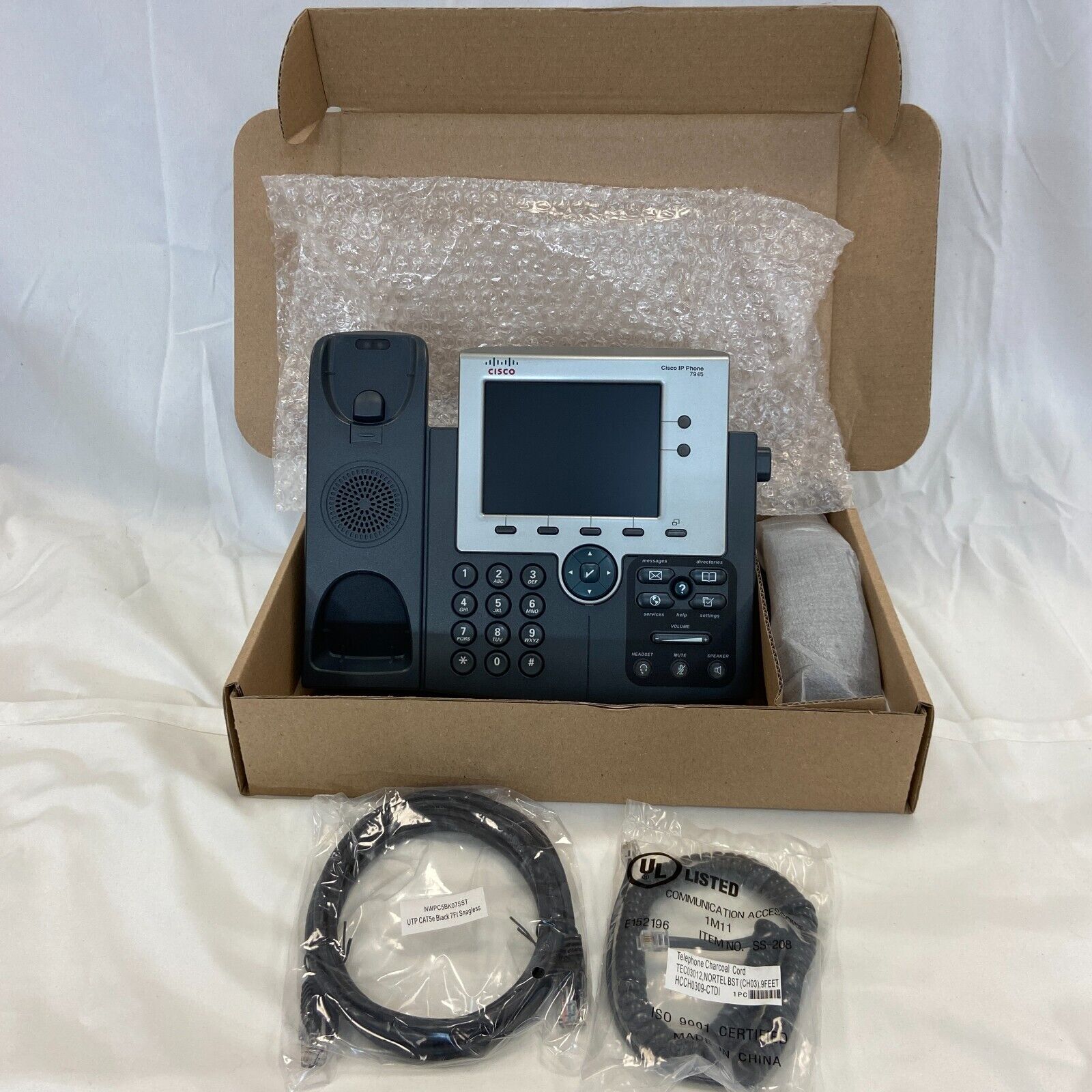 Cisco CP-7945G Two Line Color Display IP Business Phone New in Open Bo -  Shop Thrift World