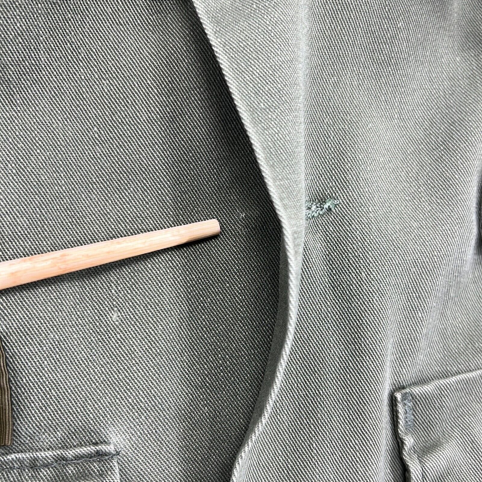 Men's Green Long Sleeve Front Pockets Hell On Wheels Uniform Button-Up Shirt