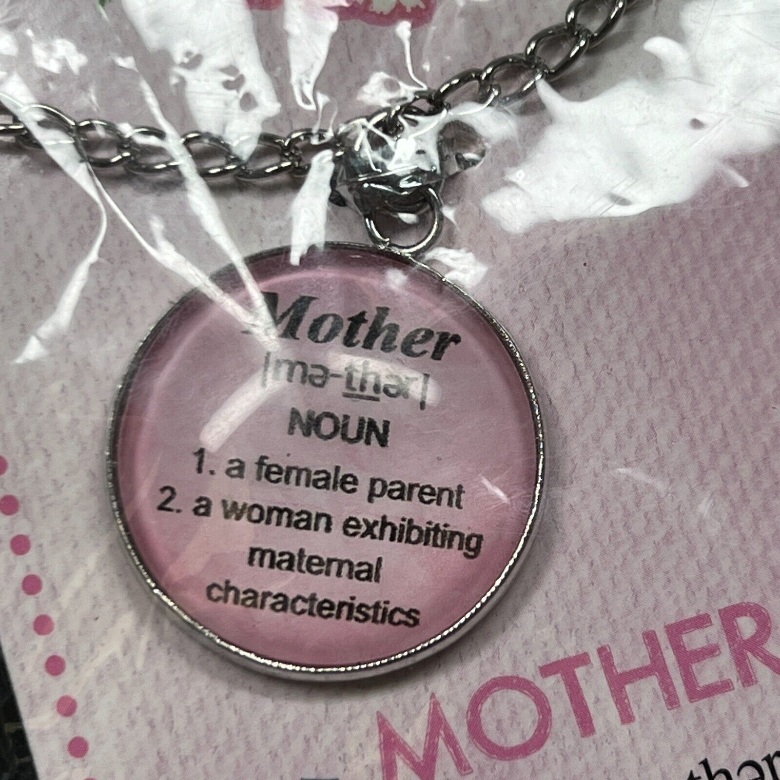 Mother Definitions Necklace NWT