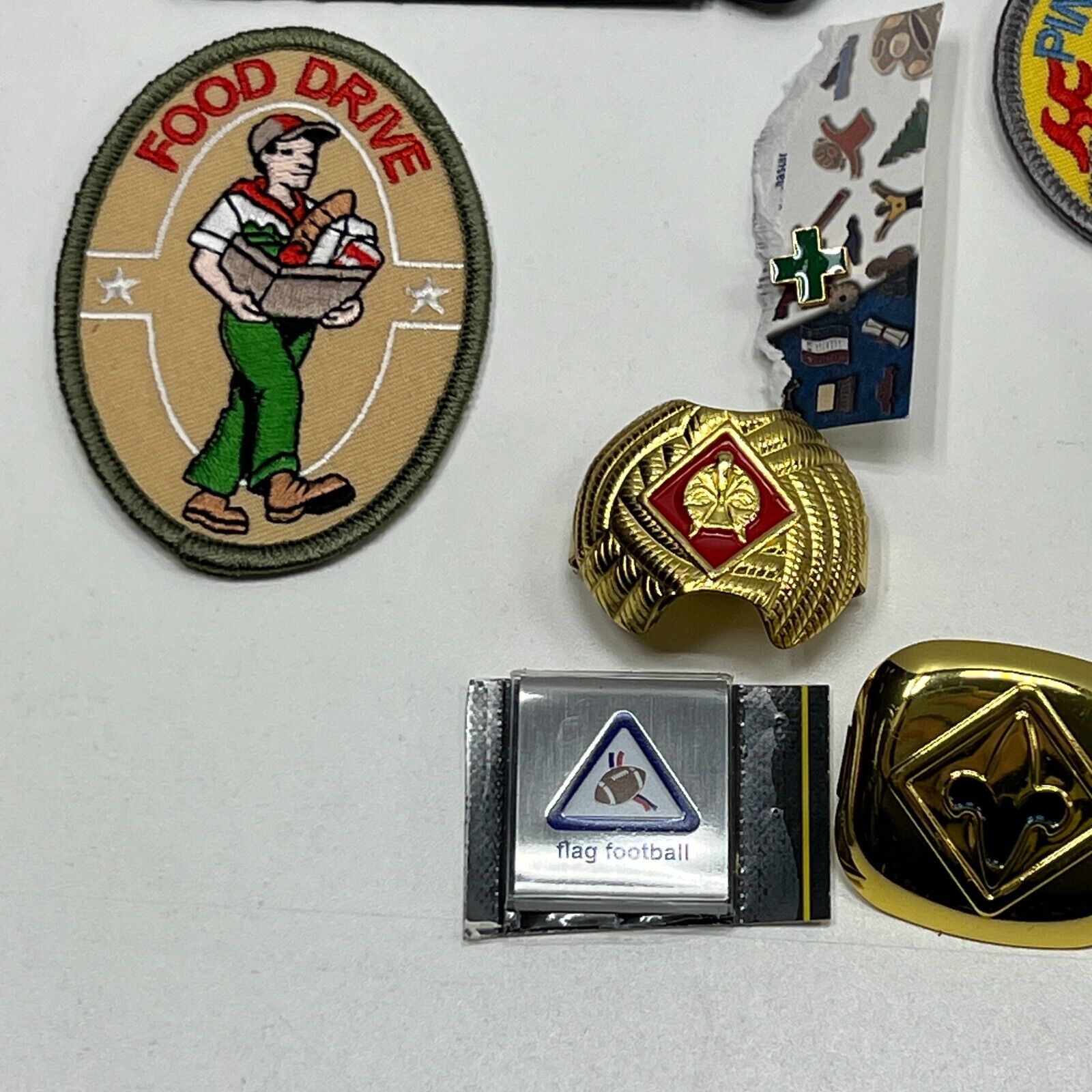 Vintage Boy Scouts Of America Cubs Scout Merit Badges Patches Pins Vintage