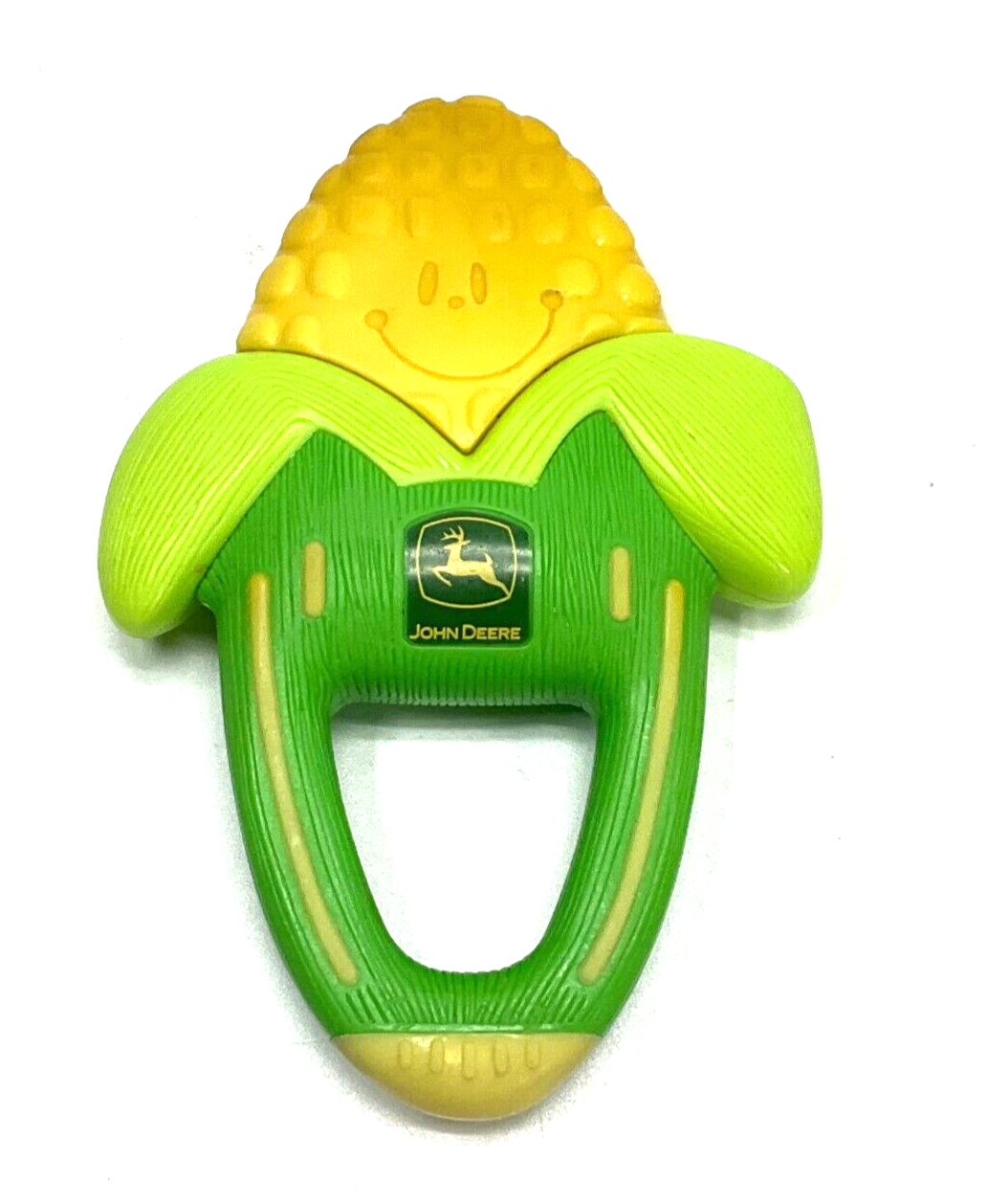 John Deere Corn Cob Massaging Baby Teether Toy 2005 Learning Curve