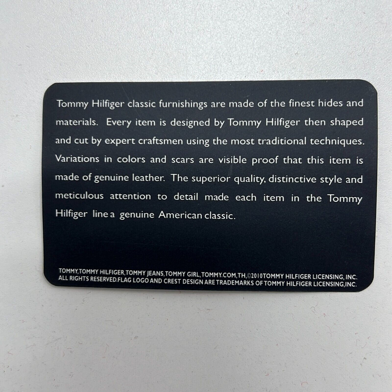 Tommy Hilfiger Men's Black Leather Passcase Bi-Fold Wallet w/ RFID Blocking