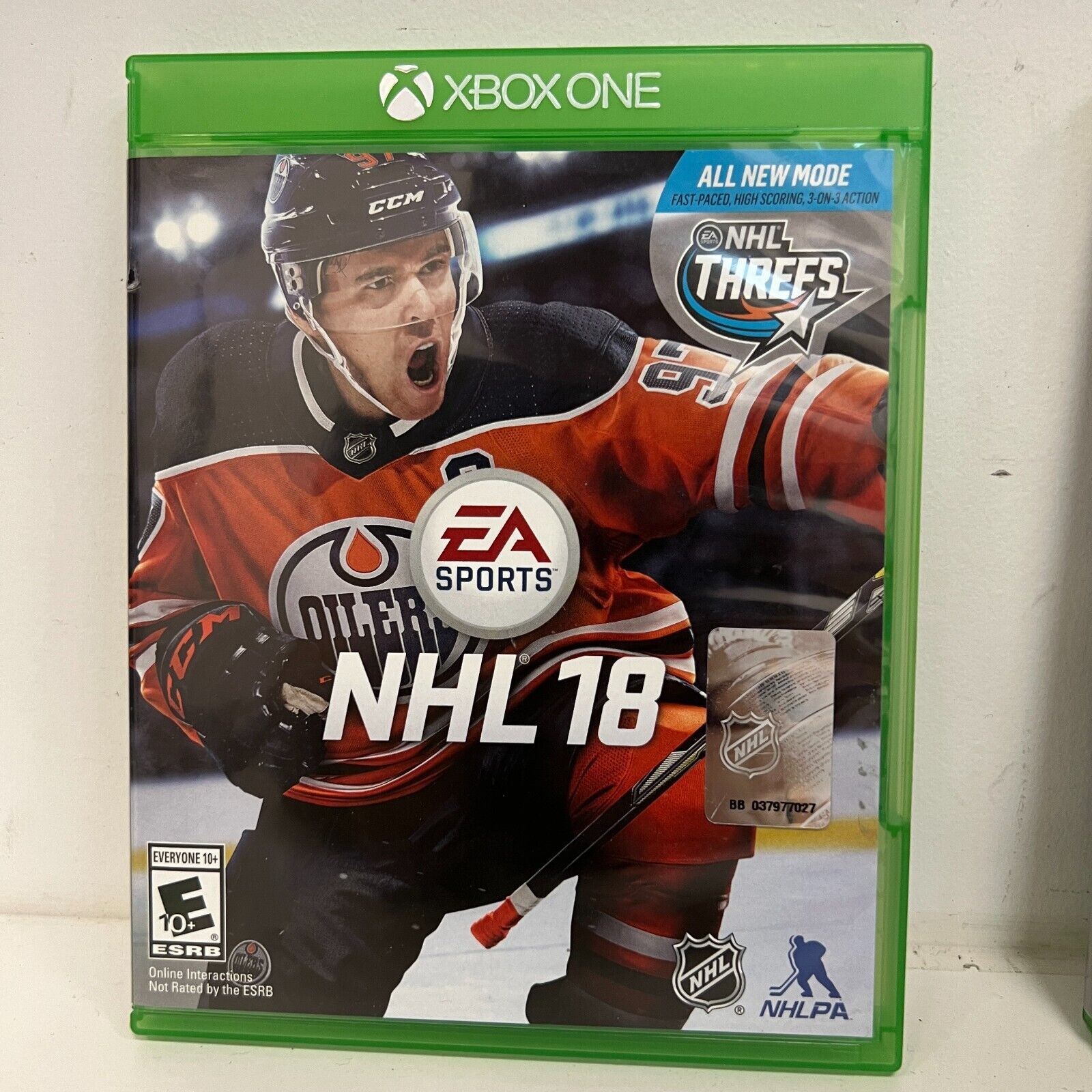 Microsoft Xbox One 2 NHL Game Lot NHL 18 and NHL 20