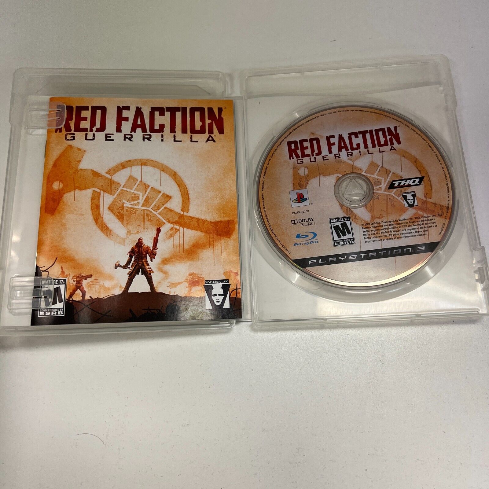 Red Faction Guerrilla PS3 Sony Playstation 3 Game