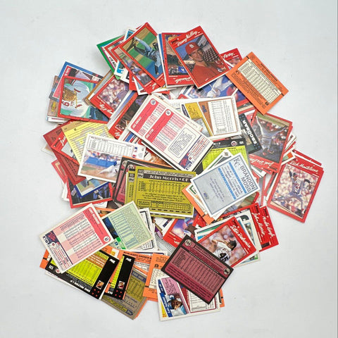 Baseball Card Lot 1980s-90s Topps Donruss Fleer 1.3 Lbs See Photos