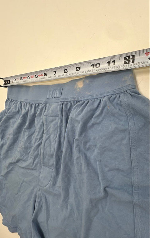 Skims Men's Cotton Jersey Boxers Blue Black 2-Pack NWT Size XS/S