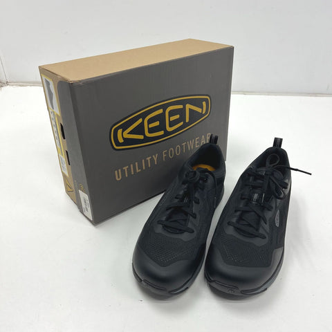KEEN Sparta 2 Aluminum Toe Utility Work Shoes Black Grey Men's Size 13D New