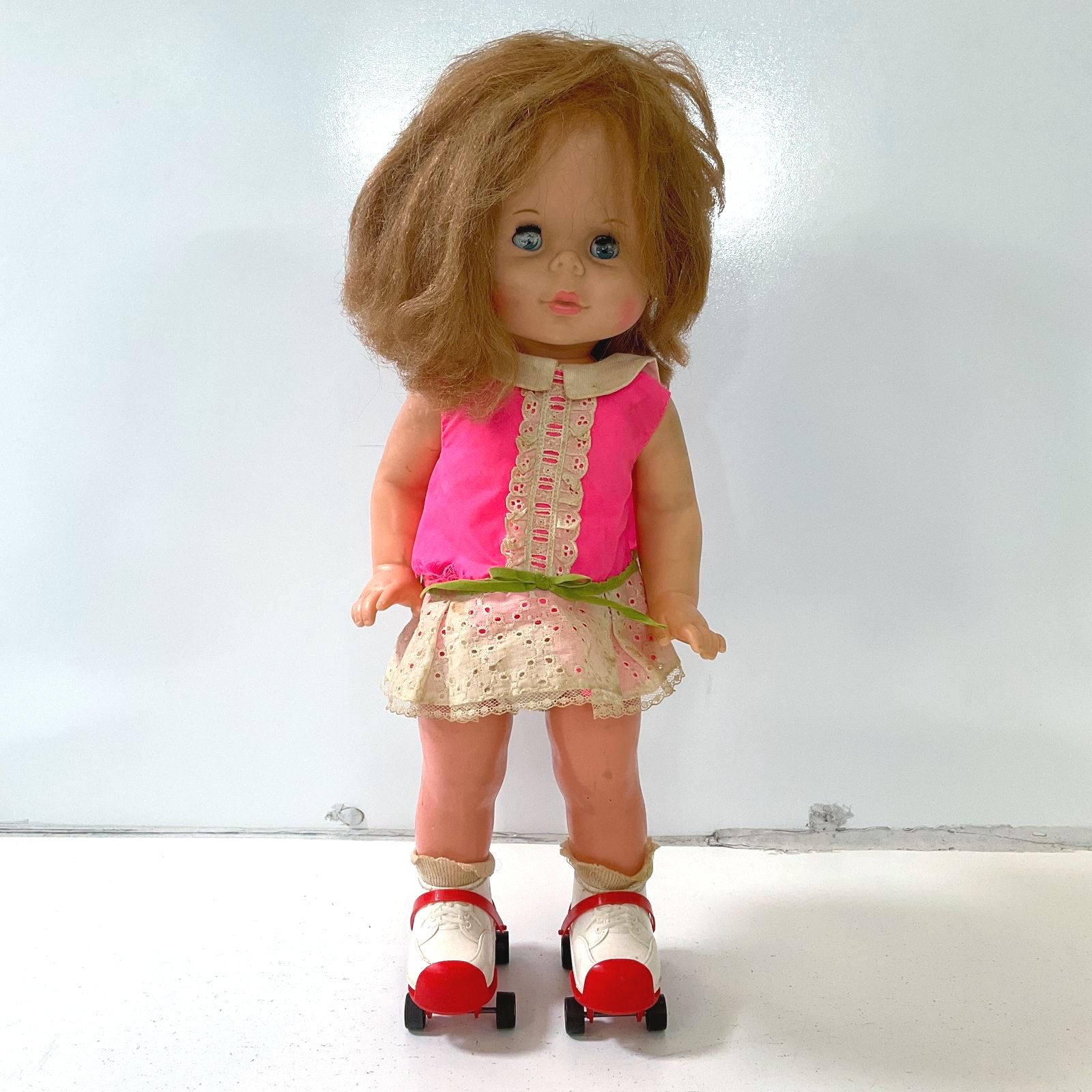 Vintage 1964 Mattel Baby's First Step Doll Non Working For Parts Or Repair