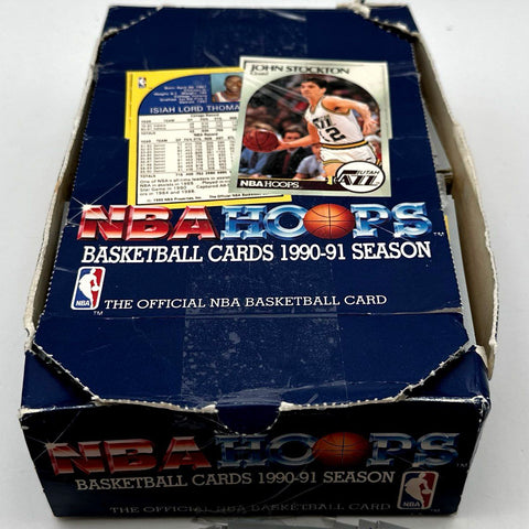 Basketball Card Lot 1990-91 NBA Hoops Approximately 200 Cards See Photos