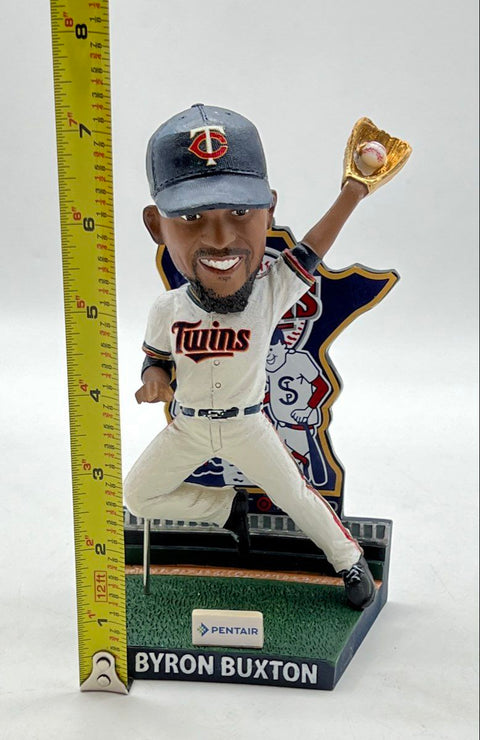 MLB Baseball Bobblehead Minnesota Twins Byron Buxton Pentair 8" With Box