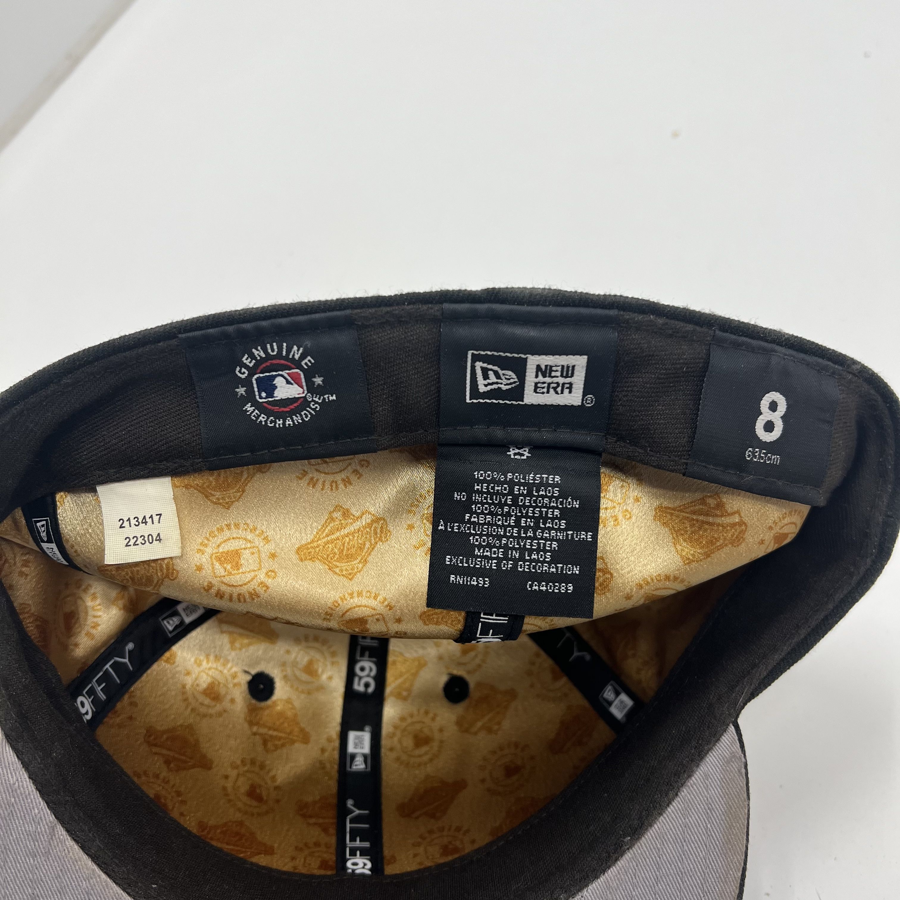 MLB NY Yankees Hernandez 1996 World Series New Era 59fifty Hat Men's Size 8