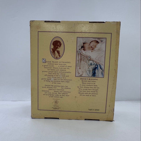 Bessie Pease Gutmann Double Blessing Porcelain Doll Set Limited Edition With COA