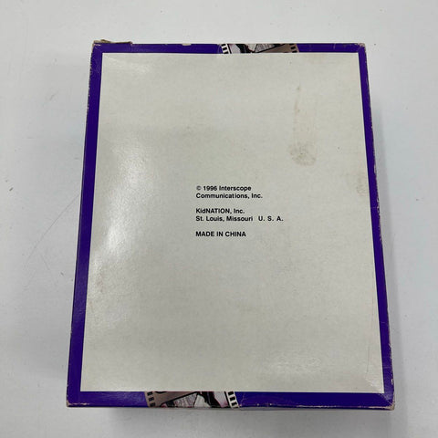 1996 KidNATION Shaq as Kazaam Movie Promo EMPTY Shoe Box Only Size 4 Vintage