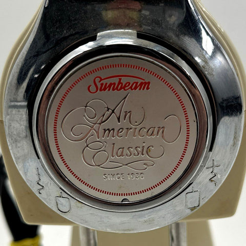 Sunbeam Mixmaster 12-Speed Stand Mixer An American Classic Vintage Cream